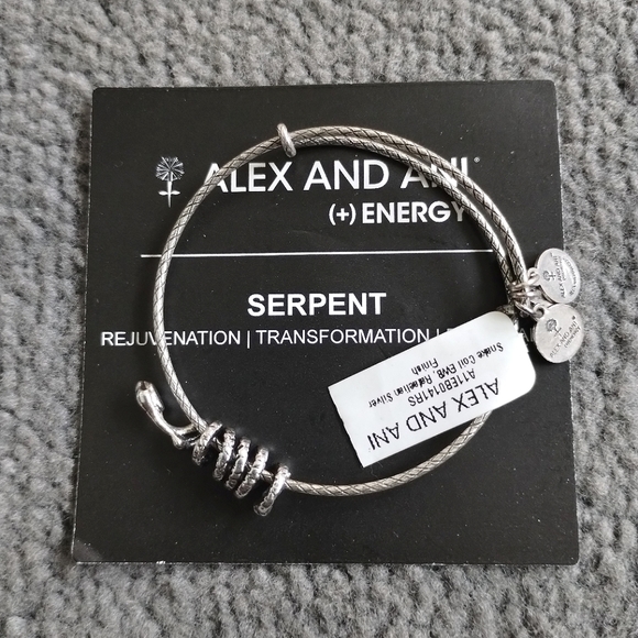 Alex and Ani Jewelry Nwt Alex And Ani Snake Coil Wrap Expandable